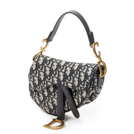 Dior Mini Saddle Bag  en  Marina Lienzo - Image 2