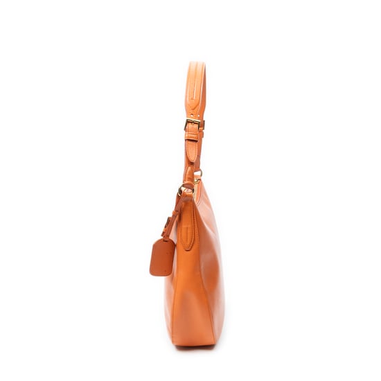 Prada Zip Hobo en naranja Cuero de ternero - Image 3