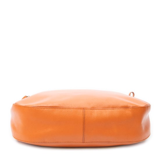 Prada Zip Hobo en naranja Cuero de ternero - Image 6