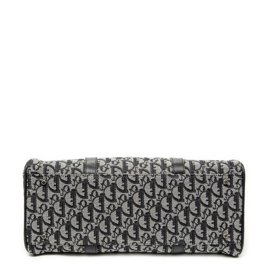 Dior D Charm Trotter Boston en gris Lienzo - Image 6