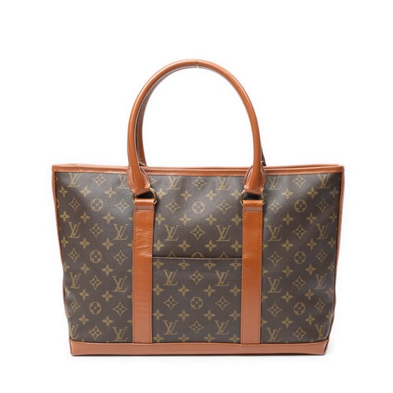 Louis Vuitton Sac Weekend PM en  marrón Lienzo recubierto - Image 5