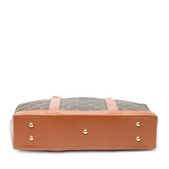 Louis Vuitton Sac Weekend PM en  marrón Lienzo recubierto - Image 6