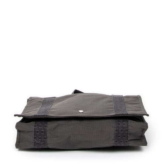 Hermès Herline Besace MM en gris Lienzo - Image 6