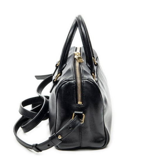 Yves Saint Laurent Baby Duffle  en  negro Cuero de ternero - Image 4