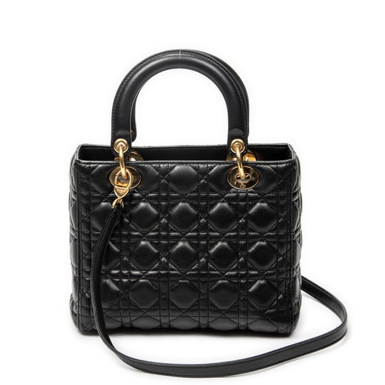 Dior Medium Lady Dior Zip en negro Cuero de ternero - Image 5