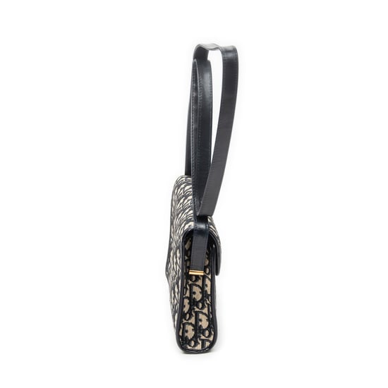 Dior Vintage Flap Shoulder Bag en Marina Lienzo - Image 4
