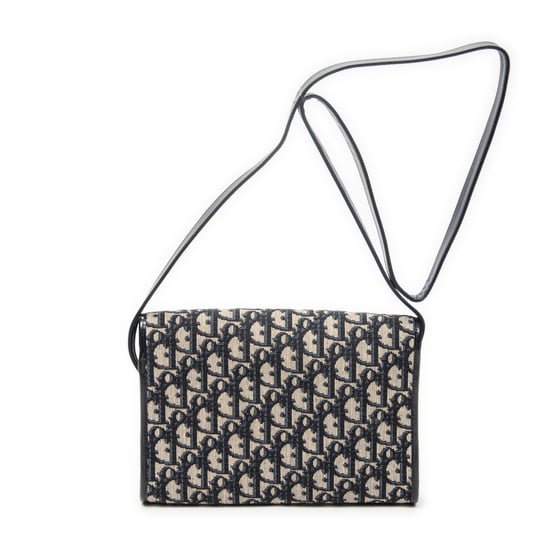 Dior Vintage Flap Shoulder Bag en Marina Lienzo - Image 5