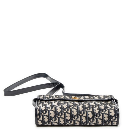 Dior Vintage Flap Shoulder Bag en Marina Lienzo - Image 6