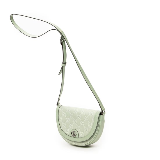 Gucci Mini Ophidia Flap  en  verde claro Lienzo - Image 2