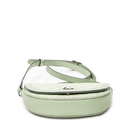 Gucci Mini Ophidia Flap  en  verde claro Lienzo - Image 6
