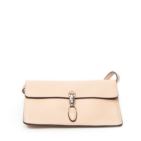 Gucci Small Jackie Flap Crossbody en beige Cuero de ternero - Image 6