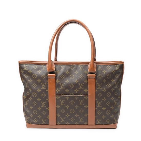 Louis Vuitton Sac Weekend PM en marrón Lienzo recubierto - Image 5
