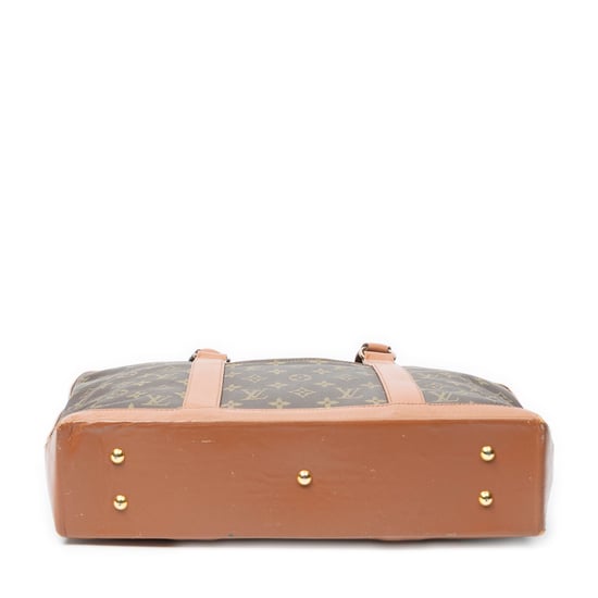 Louis Vuitton Sac Weekend PM en marrón Lienzo recubierto - Image 6