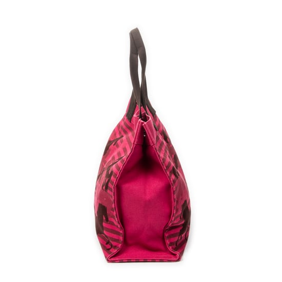 Hermès Chevaux En Camouflage Beach Bag en rosa Lienzo - Image 3