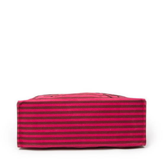 Hermès Chevaux En Camouflage Beach Bag en rosa Lienzo - Image 6