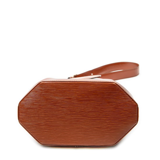 Louis Vuitton Sac D'Epaule PM en  Tan Cuero de ternero - Image 5