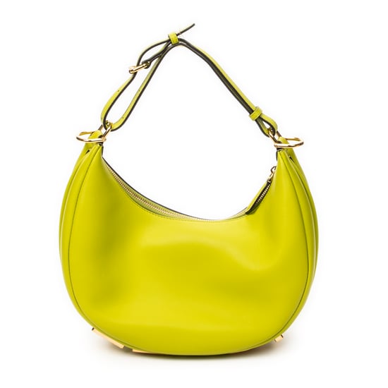 Fendi Small Fendigraphy en verde Cuero de ternero - Image 5