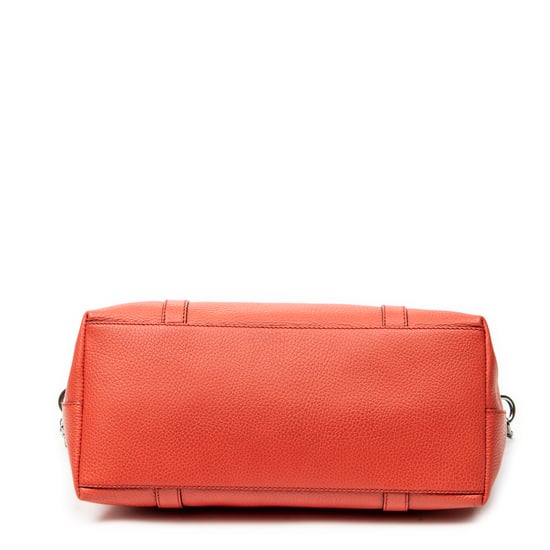 Gucci Medium GG Charm Dome Satchel en rojo Cuero de ternero - Image 6