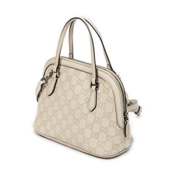 Gucci Mini Dome Crossbody  en  marfil Cuero de ternero - Image 2
