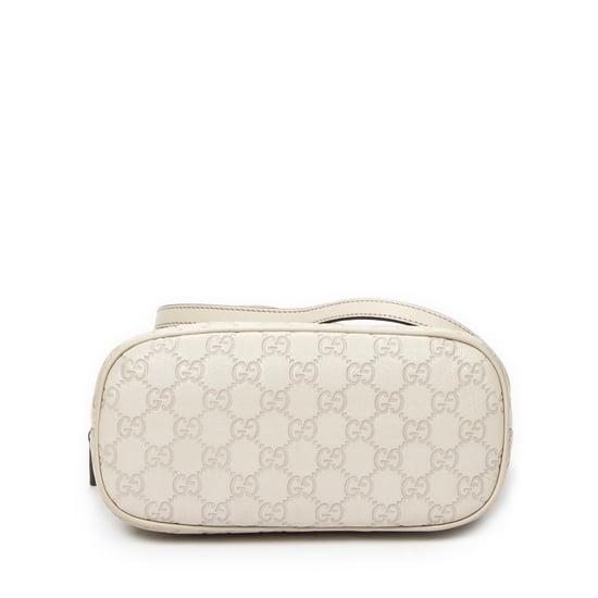 Gucci Mini Dome Crossbody  en  marfil Cuero de ternero - Image 6