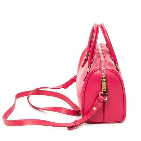 Yves Saint Laurent Baby Duffle  en  rosa Cuero de ternero - Image 4