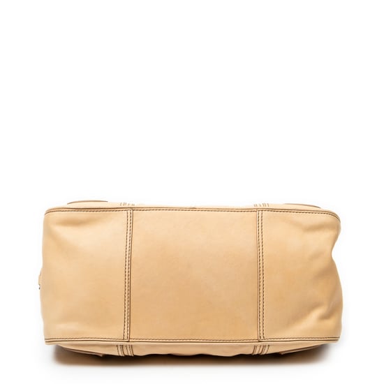 Celine Vtintage Handbag en beige Cuero de ternero - Image 6