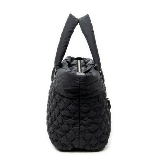 Chanel Large Coco Cocoon Reversible Tote en negro Lienzo - Image 4