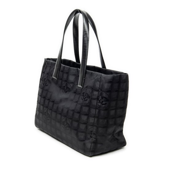 Chanel New Travel Line Tote en negro Lienzo - Image 2