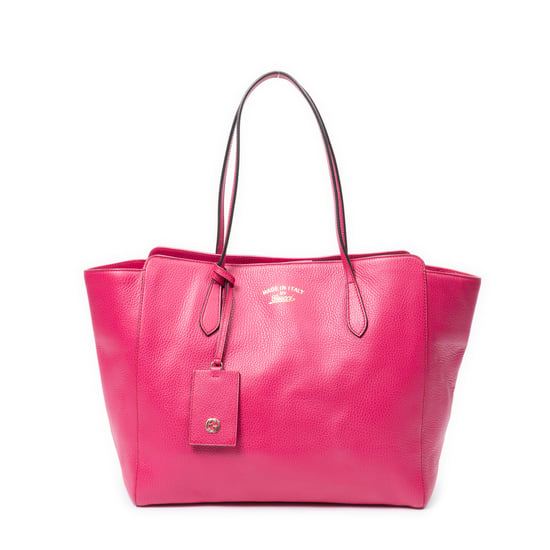 Gucci Medium Swing Tote en rosa Cuero de ternero - Image 1