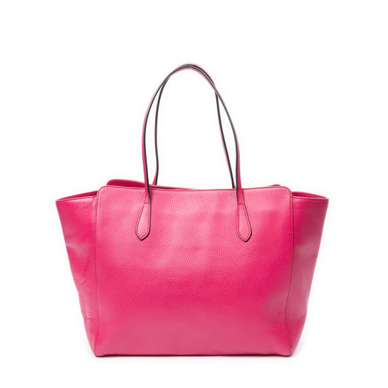 Gucci Medium Swing Tote en rosa Cuero de ternero - Image 5