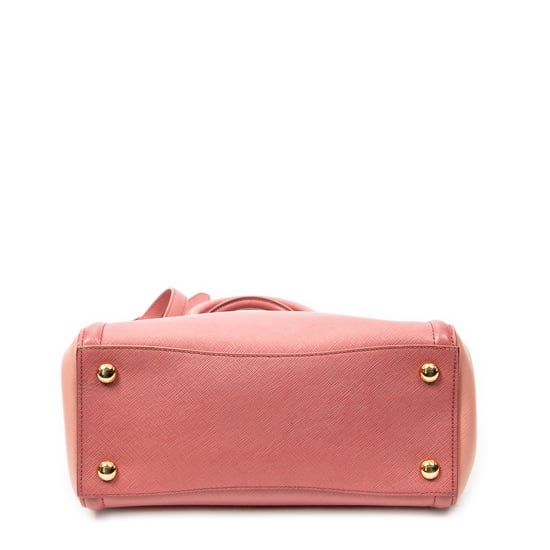 Prada Small Open Tote  en  rosa Cuero de ternero - Image 6