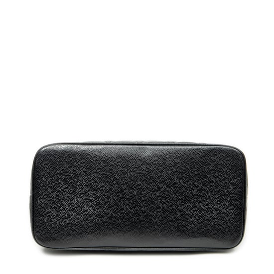 Chanel Timeless Medallion Tote en negro Cuero de ternero - Image 6