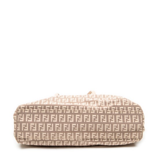 Fendi Small Square Shopping Tote en rosa Lienzo - Image 6