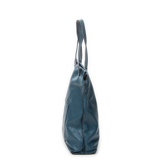 Loewe Anagram Shopper Tote en Teal Cuero de ternero - Image 3