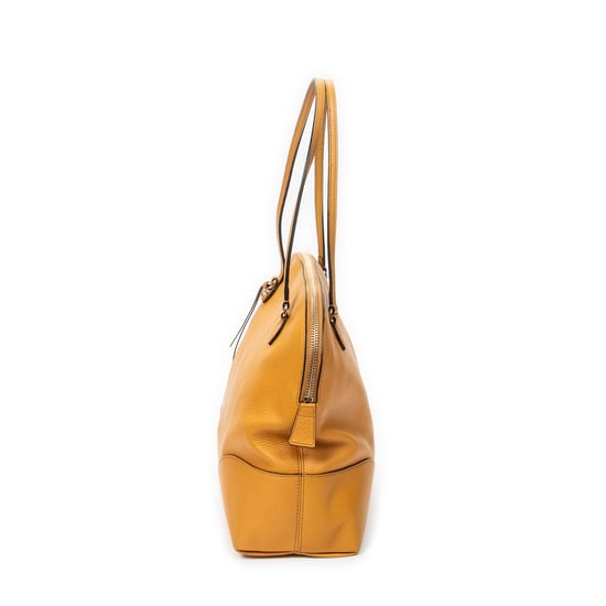 Gucci Bree Dome Tote en amarillo Cuero de ternero - Image 3