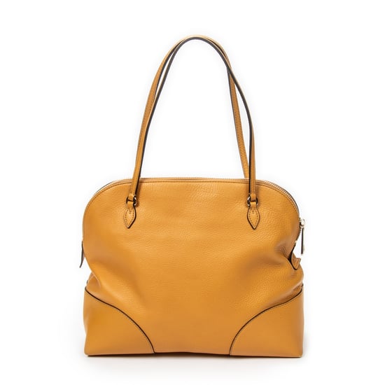 Gucci Bree Dome Tote en amarillo Cuero de ternero - Image 4