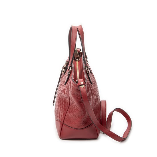 Gucci Small Bree Tote  en  Red Cuero de ternero - Image 3