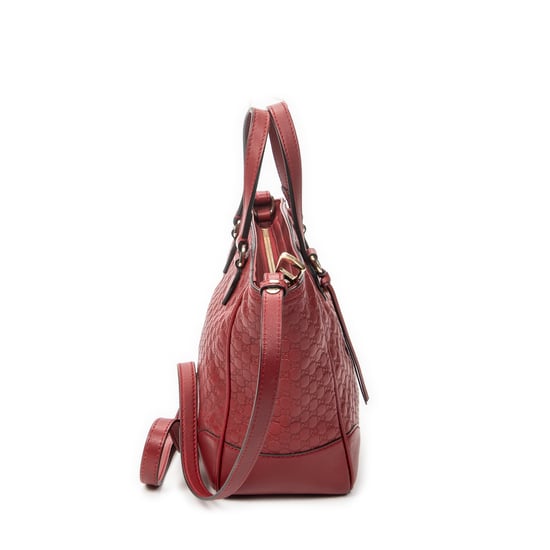 Gucci Small Bree Tote  en  Red Cuero de ternero - Image 4