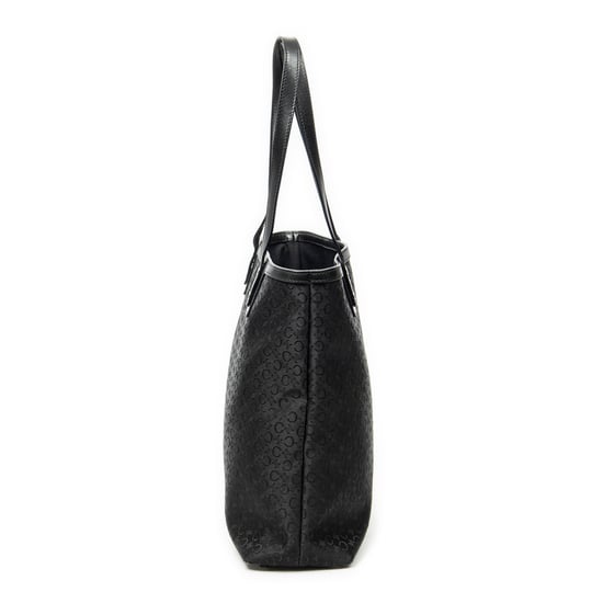 Celine Vertical Tote  en  negro Lienzo - Image 3