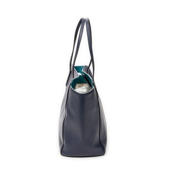 Gucci Medium Swing Tote en Marina Cuero de ternero - Image 4
