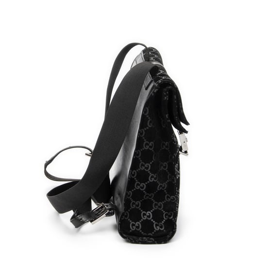 Gucci Small Jackie Backpack  en  negro Lienzo - Image 4