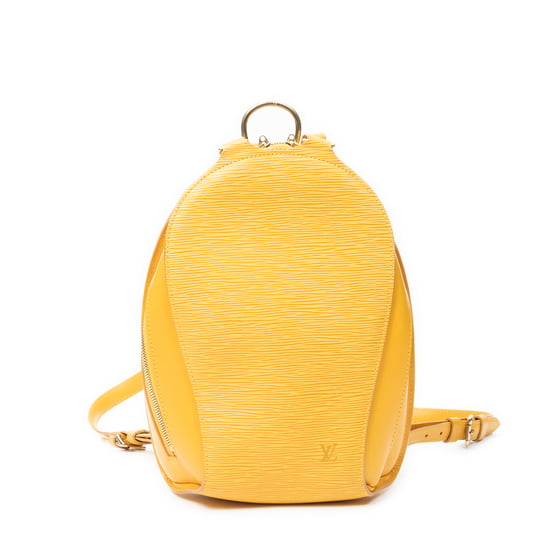 Louis Vuitton Mabillon Backpack en amarillo Cuero de ternero - Image 1