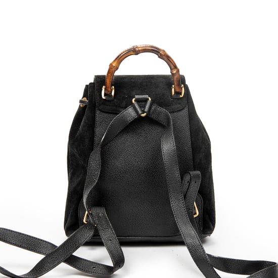 Gucci Mini Bamboo Backpack  en  negro Cuero de ternero - Image 5
