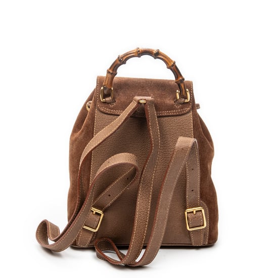 Gucci Mini Bamboo Backpack  en  marrón Cuero de ternero - Image 5