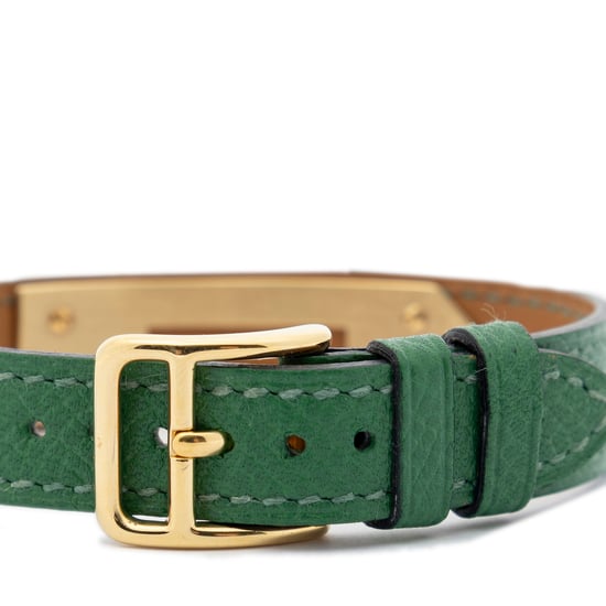 Hermès Kelly Watch en verde Cuero de ternero - Image 6