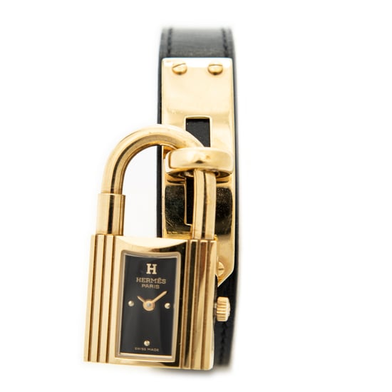 Hermès Kelly Watch en negro Cuero de becerro - Image 1