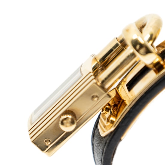 Hermès Kelly Watch en negro Cuero de becerro - Image 3