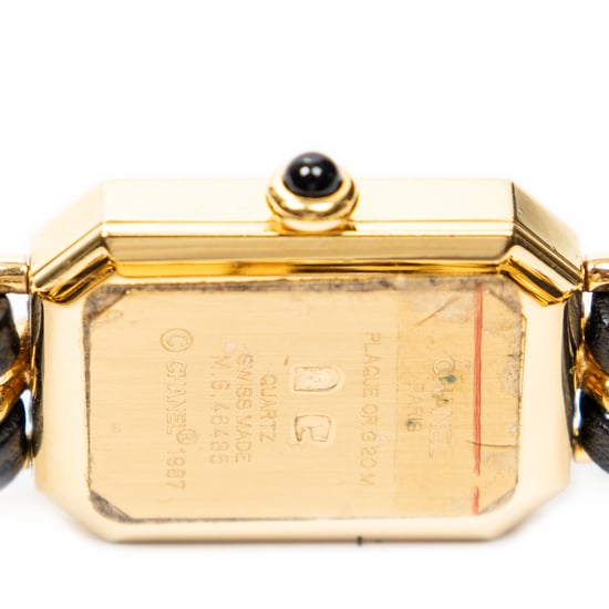 Chanel Première L en negro Acero inoxidable sin níquel - Image 5