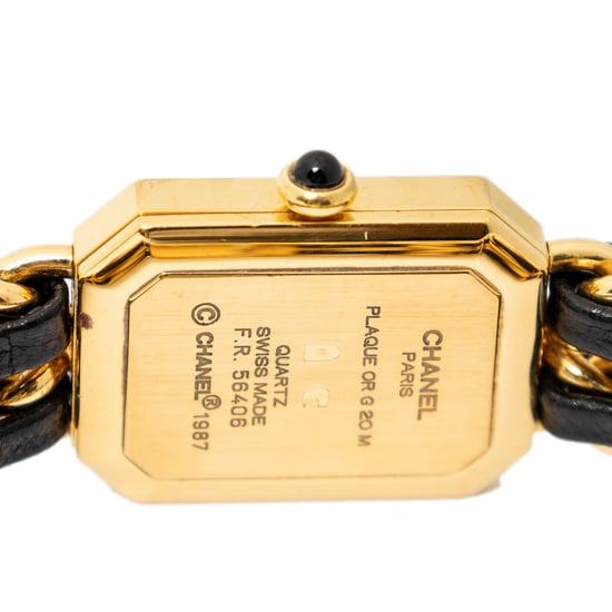 Chanel Première L en negro Acero inoxidable sin níquel - Image 5