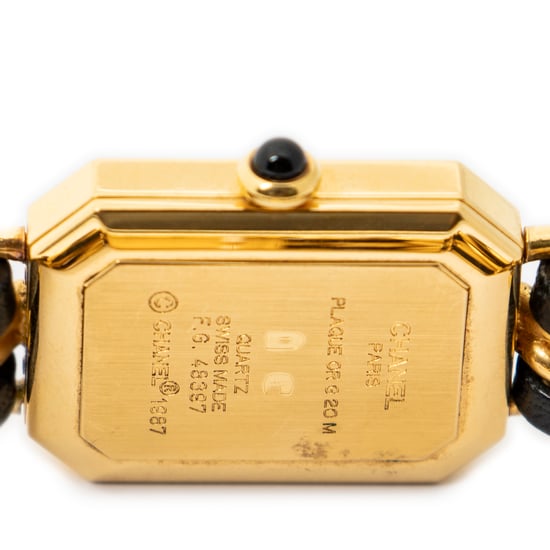 Chanel Première L en negro Acero inoxidable sin níquel - Image 5